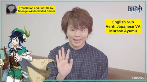 venti genshin japanese voice actor|venti genshin impact voice lines.